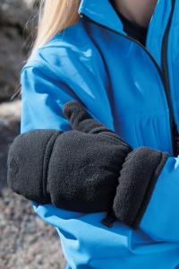 Produktfoto Result Fleece Fingerhandschuhe mit Wärmekappe und Antirutschhandfläche